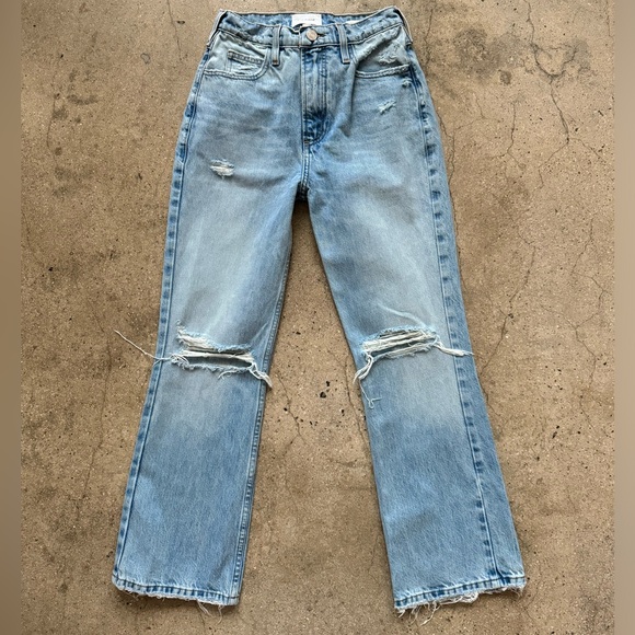 - frame high n tight crop mini boot - Picture 4 of 8